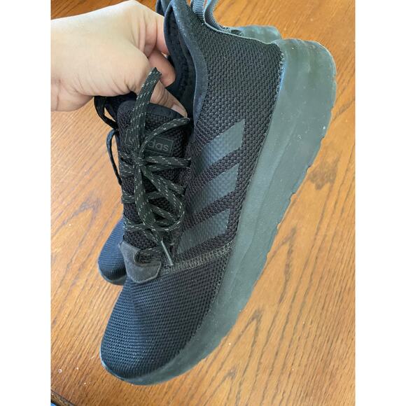 Adidas Mens Black Mesh Sneakers Size 10 - Picture 8 of 8